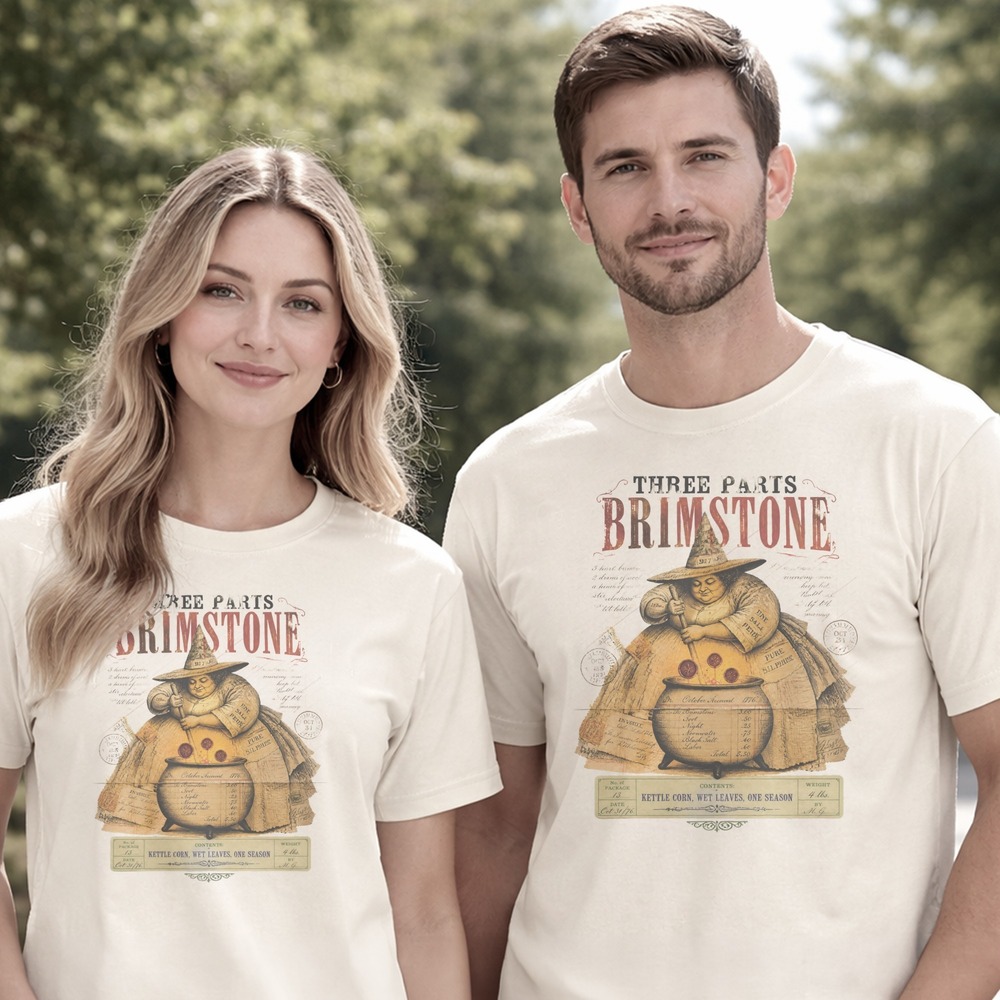 Dr. October's Witch Brewing Her Brimstone Account Tee